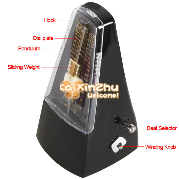 joyo jm-66 / 69 dial plate pendulum conical mechanical metronome guitar accessories