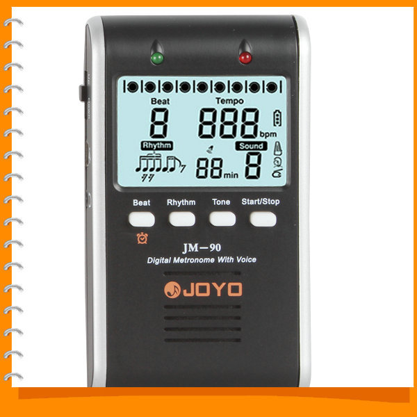 joyo jm-90 led indicator mini digital metronome with voice guitar accessories with rechargeable li-ion battery joyo jm-90 led indicator mini digital metronome with voice guitar accessories with rechargeable li-ion battery