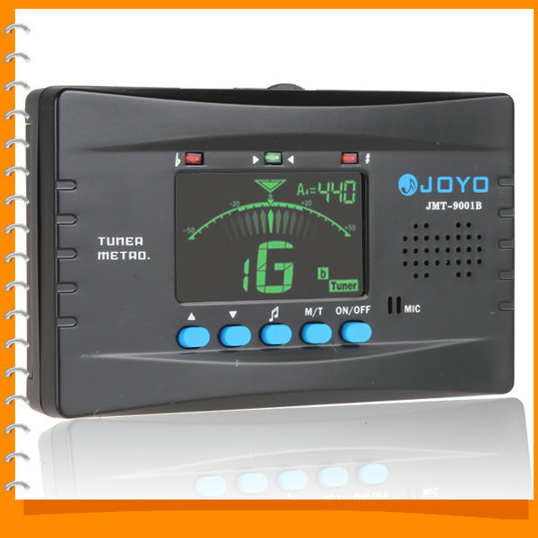 joyo jmt-9001b 3 in 1 mini digital eectric metro tuner tone generator guitar accessories with lcd backlight led indicator