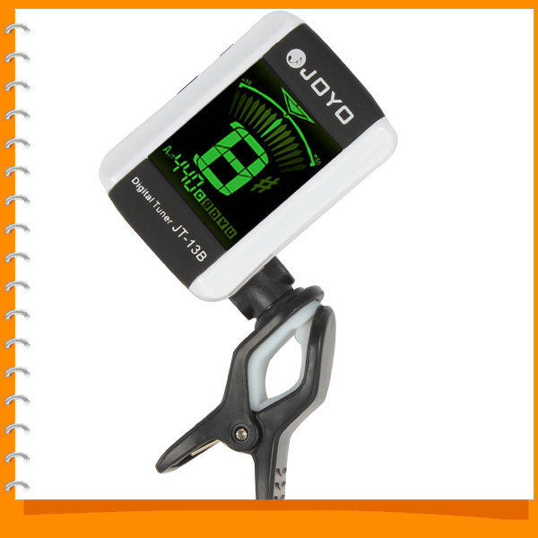 joyo jt-13b mini digital lcd backlight bass guitar clip on tuner guitar accessories for chromatic violin ukulele joyo jt-13b mini digital lcd backlight bass guitar clip on tuner guitar accessories for chromatic violin ukulele