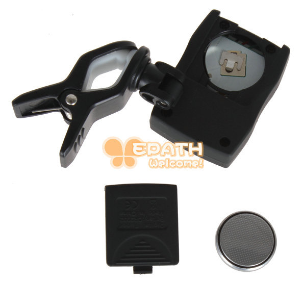 joyo jt-15b mini digital clip on tuner with lcd backlight for guitar bass violin ukulele guitar accessories