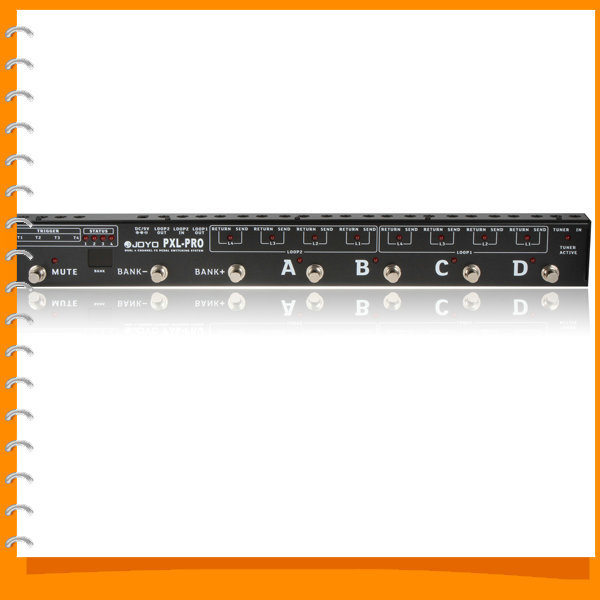 joyo pxl-pro programmable guitar pedal looper loops control station pedal switcher switch with 32 effect sets joyo pxl-pro programmable guitar pedal looper loops control station pedal switcher switch with 32 effect sets