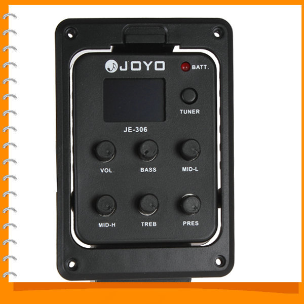 new joyo je-306 electric guitar 5 band eq equalizer with tuner pickup pick ups preamp guitar accessories new joyo je-306 electric guitar 5 band eq equalizer with tuner pickup pick ups preamp guitar accessories