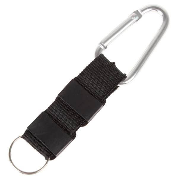 3pcs! 3 in 1 multifuntional waterproof carabiner & mini compass thermometer for outdoor camping hiking with key ring