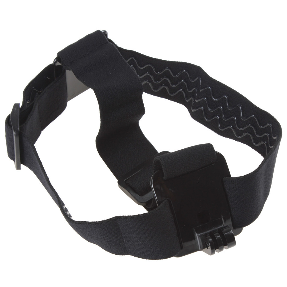adjustable gopro hero head belt helmet strap mount with anti-sliping rubber for gopro hero 2 / 3 / hd camera accessories