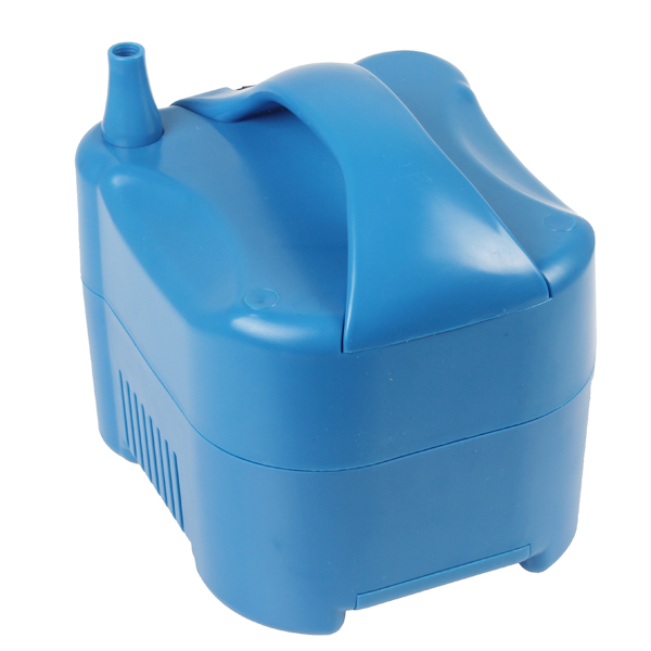 blue 400w household electric balloon inflator pump inflatable electric air balloon pump portable air blower with single nozzle