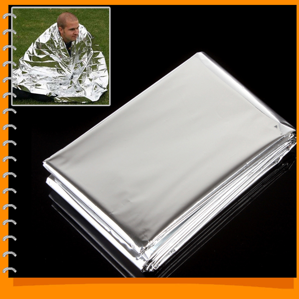 outdoor double-sides silver emergency blanket survival rescue military blanket insulation for tourism exploration first-aid outdoor double-sides silver emergency blanket survival rescue military blanket insulation for tourism exploration first-aid