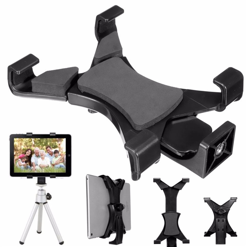 selling plastic tripod mount holder bracket 1/4"thread adapter for ipad 7"~10.1" tablet universal black selling plastic tripod mount holder bracket 1/4"thread adapter for ipad 7"~10.1" tablet universal black