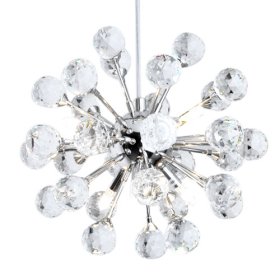 6-light floral shape k9 crystal pendant 6-light floral shape k9 crystal pendant