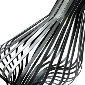 60w pendant light in black artistic lampshade