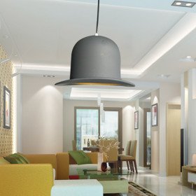 artistic pendant light in black shade artistic pendant light in black shade