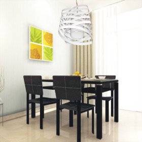artistic pendant light in white shade (e27 bulb base) artistic pendant light in white shade (e27 bulb base)
