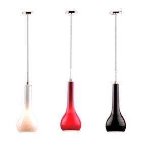 contemporary glass pendant - flower vase shape design contemporary glass pendant - flower vase shape design