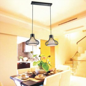 elegant pendant light with 2 lights (e27 bulb base) elegant pendant light with 2 lights (e27 bulb base)