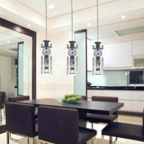 metal crystal 3-light bar pendant light streamline dedigned metal crystal 3-light bar pendant light streamline dedigned