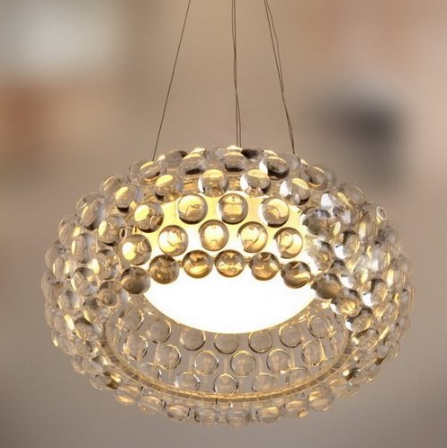 modern crystal lamps in elegant style pendant light