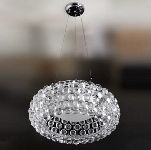 modern crystal lamps in elegant style pendant light