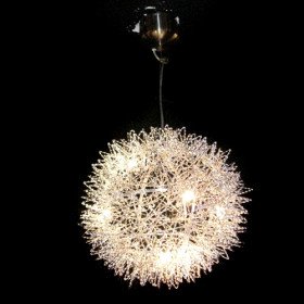 modern pendant lights with 5 lights (aluminum shade)