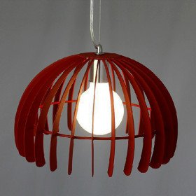 new 60w pendant light in black semicircular lampshade (e27 bulb base)