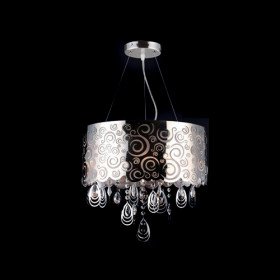new elegant stainless steel 5-light pendant light with crystal drops new elegant stainless steel 5-light pendant light with crystal drops