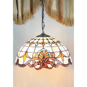 new selling baroque tiffany pendant light with 2 lights