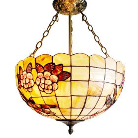new selling tiffany ceiling light with 3 lights in floral pattern new selling tiffany ceiling light with 3 lights in floral pattern