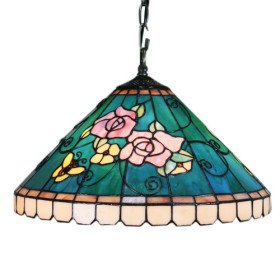 new selling tiffany pendant light with 2 light in rose patterned shade new selling tiffany pendant light with 2 light in rose patterned shade