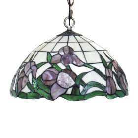 new selling tiffany pendant light with floral patterned shade