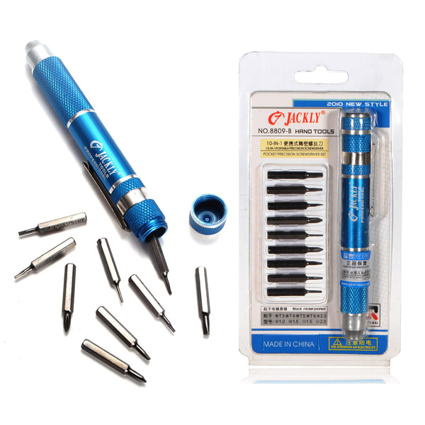 new 10 in 1 precision magnetic pen style screwdriver bit set kit slotted repair tool new 10 in 1 precision magnetic pen style screwdriver bit set kit slotted repair tool