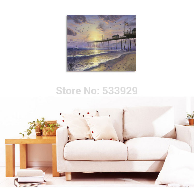 est modern tds-hx024 thomas kinkade art printed painting on canvas for home living room wall decoration est modern tds-hx024 thomas kinkade art printed painting on canvas for home living room wall decoration
