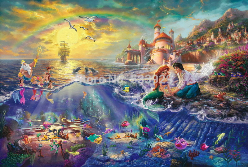 modern tds-hx001 classical illusion printed painting on canvas for home living room wall decoration