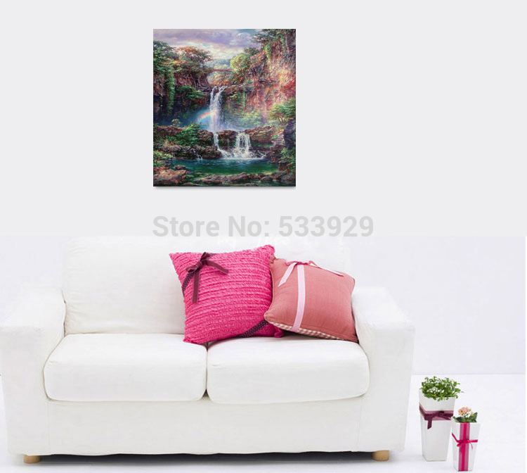 modern tds-hx031 yong-sacred pools art printed painting on canvas for home living room wall decoration modern tds-hx031 yong-sacred pools art printed painting on canvas for home living room wall decoration