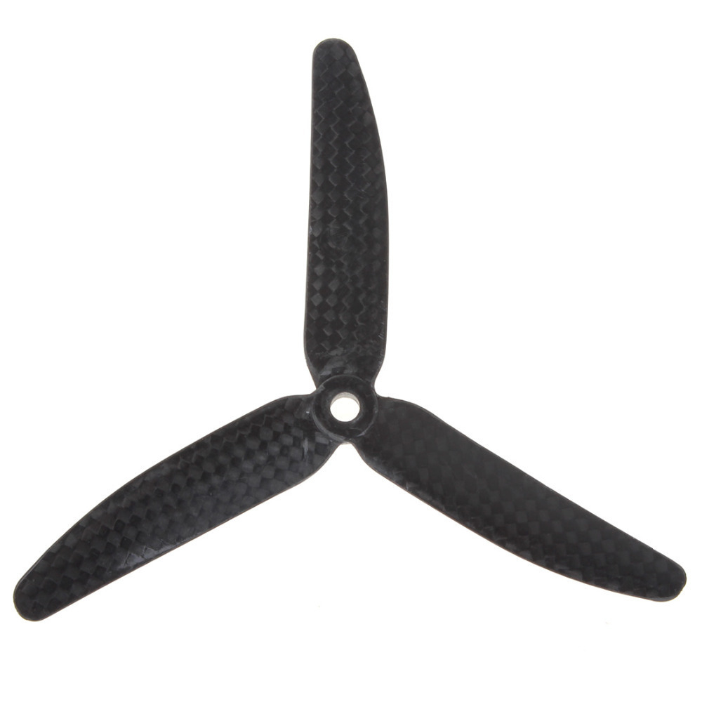 1pair! 3-blades carbon fiber 5030 propeller for 250 / 280 rc multicopters