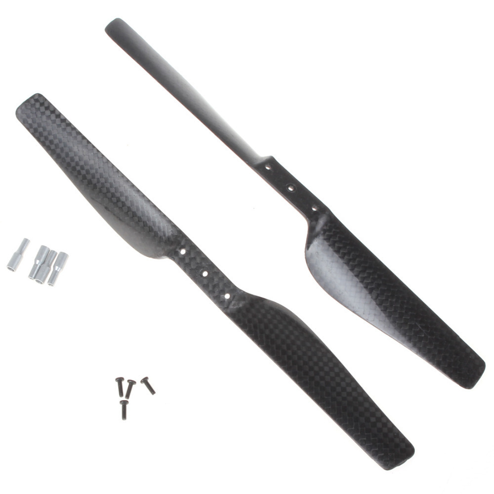 1pair! pattot ar. drone 2.0 8 inch propeller 1 pair cw ccw carbon fiber props for dji