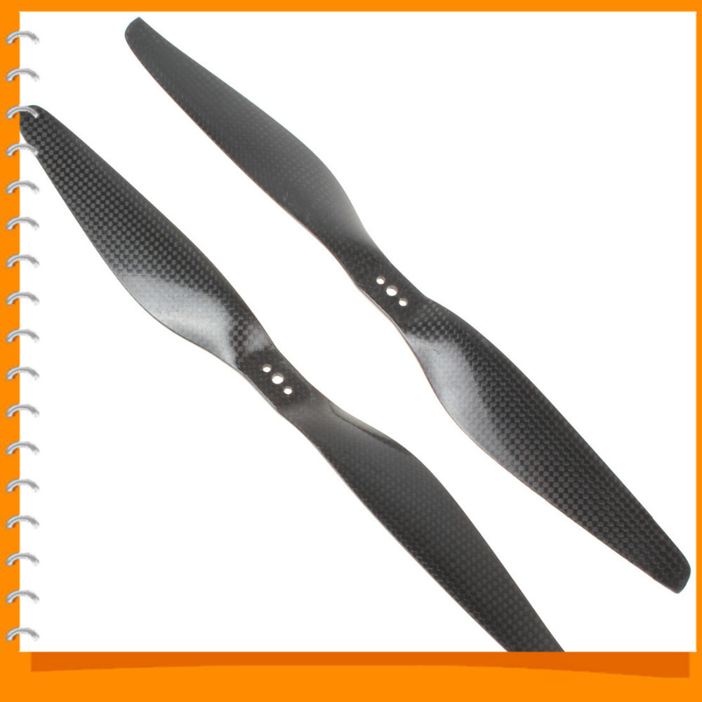 1pair! t-series quadcopter propeller 1255 12 x 5.5 high-end carbon fiber prop cw ccw for dji f550 tarot fy550 650 fy680 fy690s