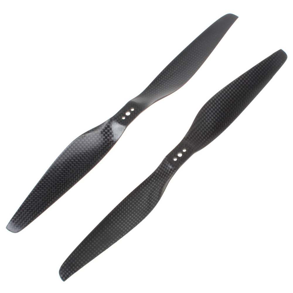 1pair! t-series quadcopter propeller 1255 12 x 5.5 high-end carbon fiber prop cw ccw for dji f550 tarot fy550 650 fy680 fy690s