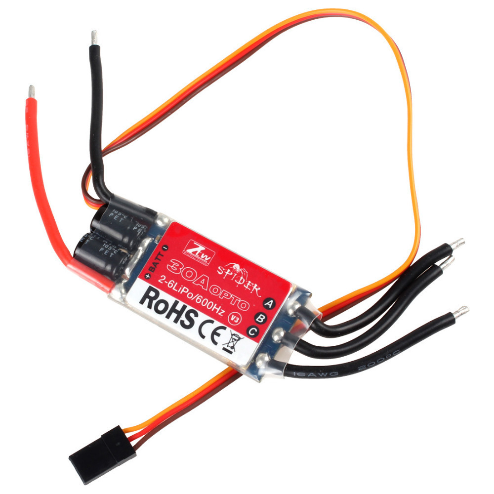 30a brushless esc speed controller high performance rc speed controller for multi-rotor electric motors