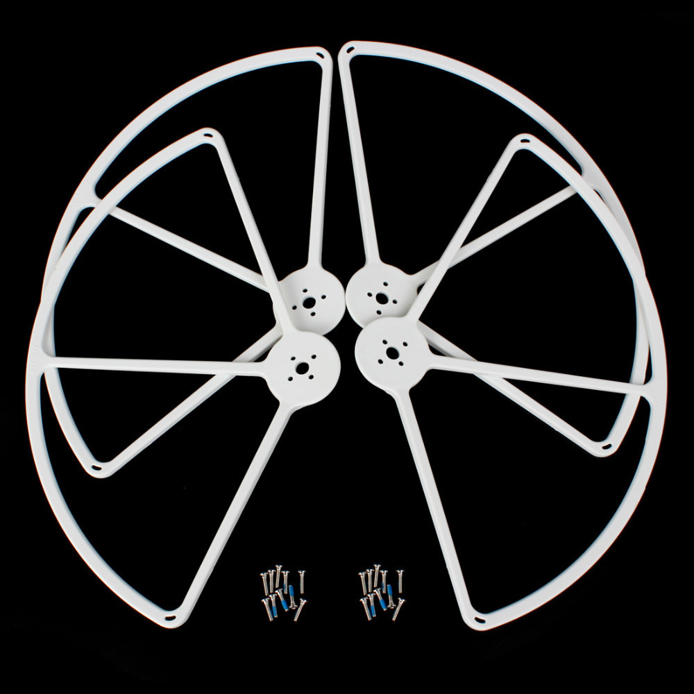 4pcs! new propeller protective guard protector for dji f450 f550 multirotor quadcopter white