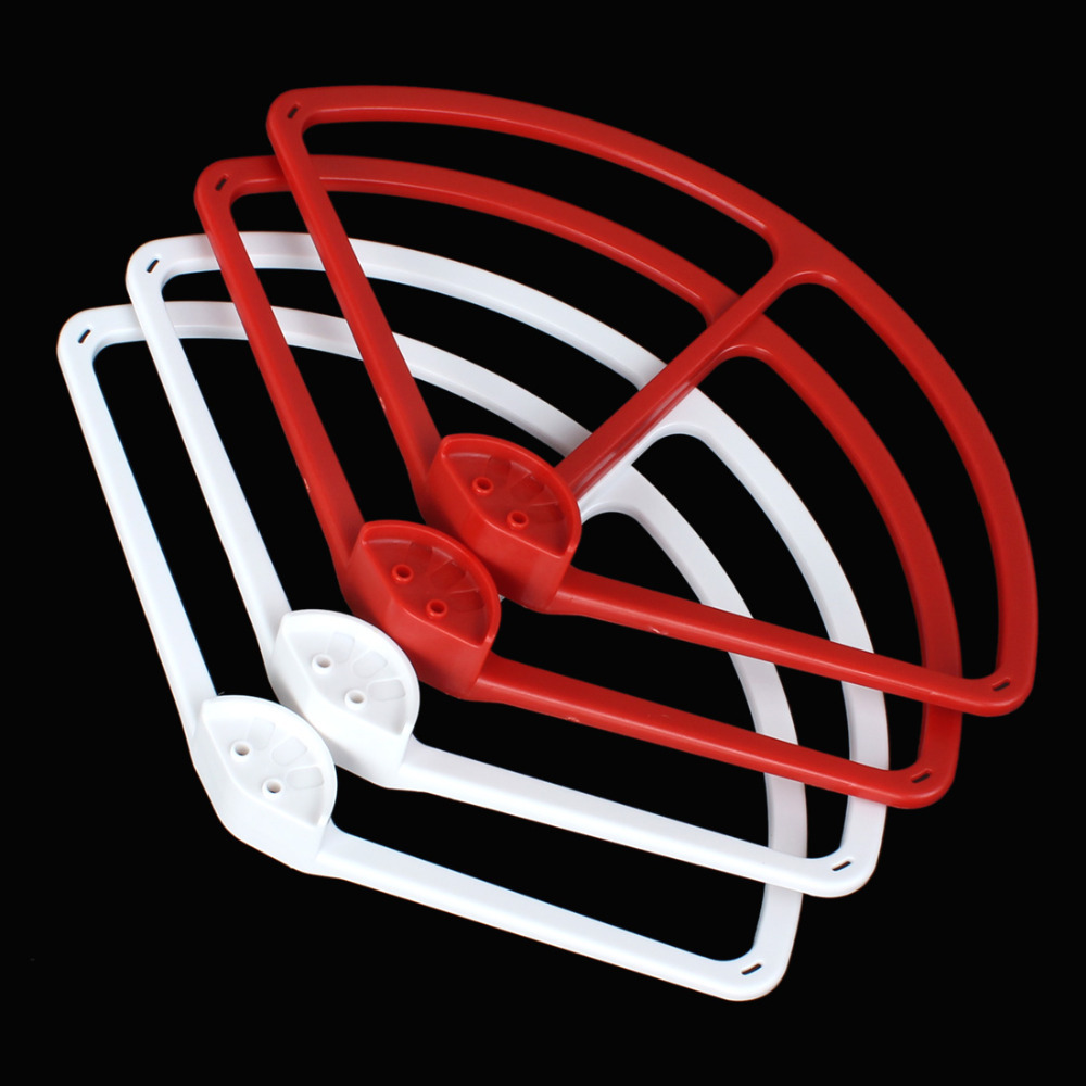 4pcs propeller prop protective guard bumper protector for dji phantom 2/3 vision quadcopter red+white