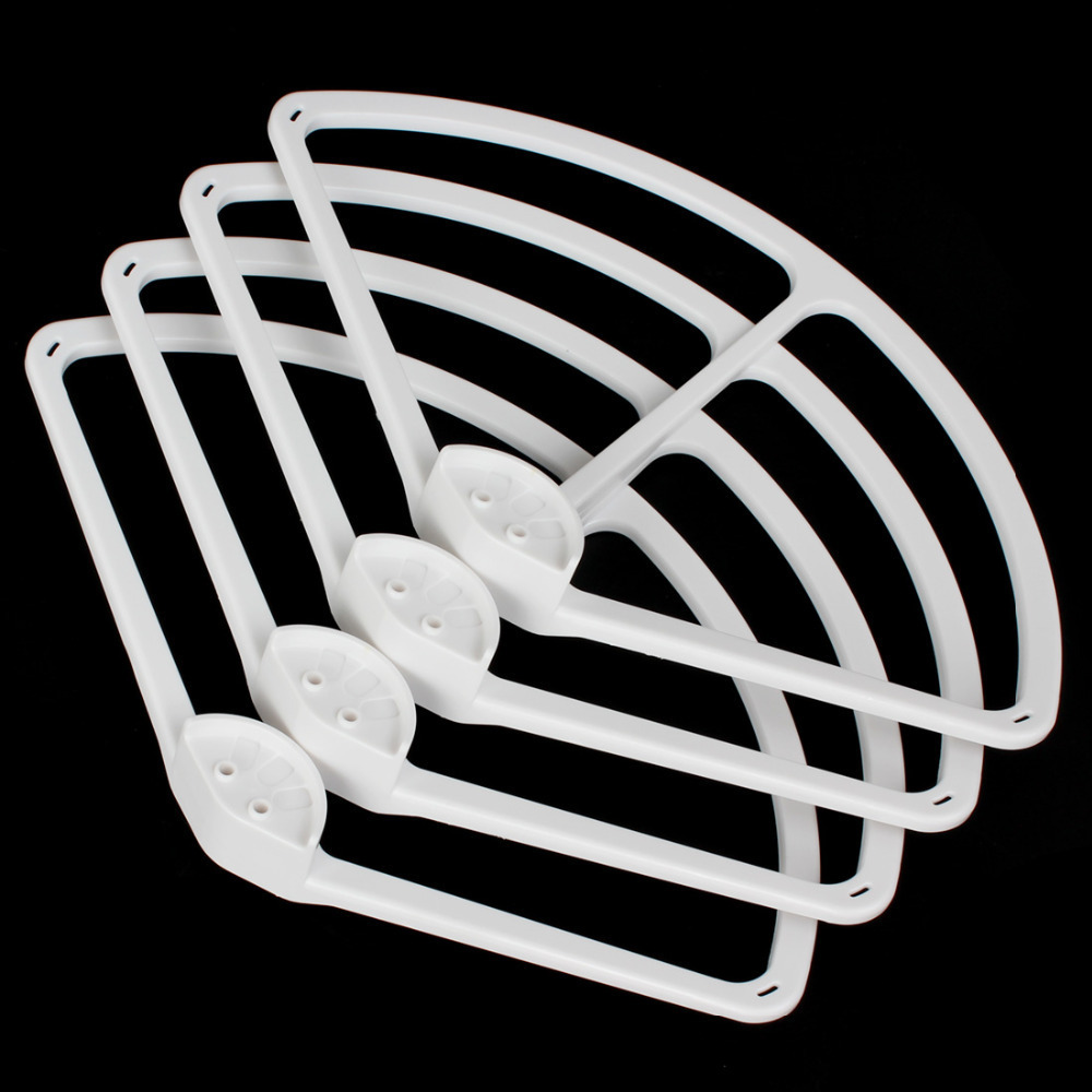 4pcs! propeller prop protective guard bumper protector for dji phantom 2 3 vision quadcopter white