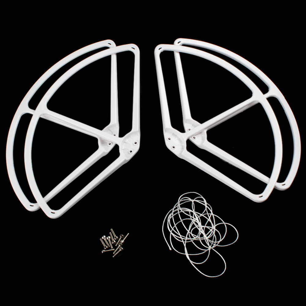 4pcs white propeller blade guards propeller protector for dji phantom 2 vision+ quadcopter