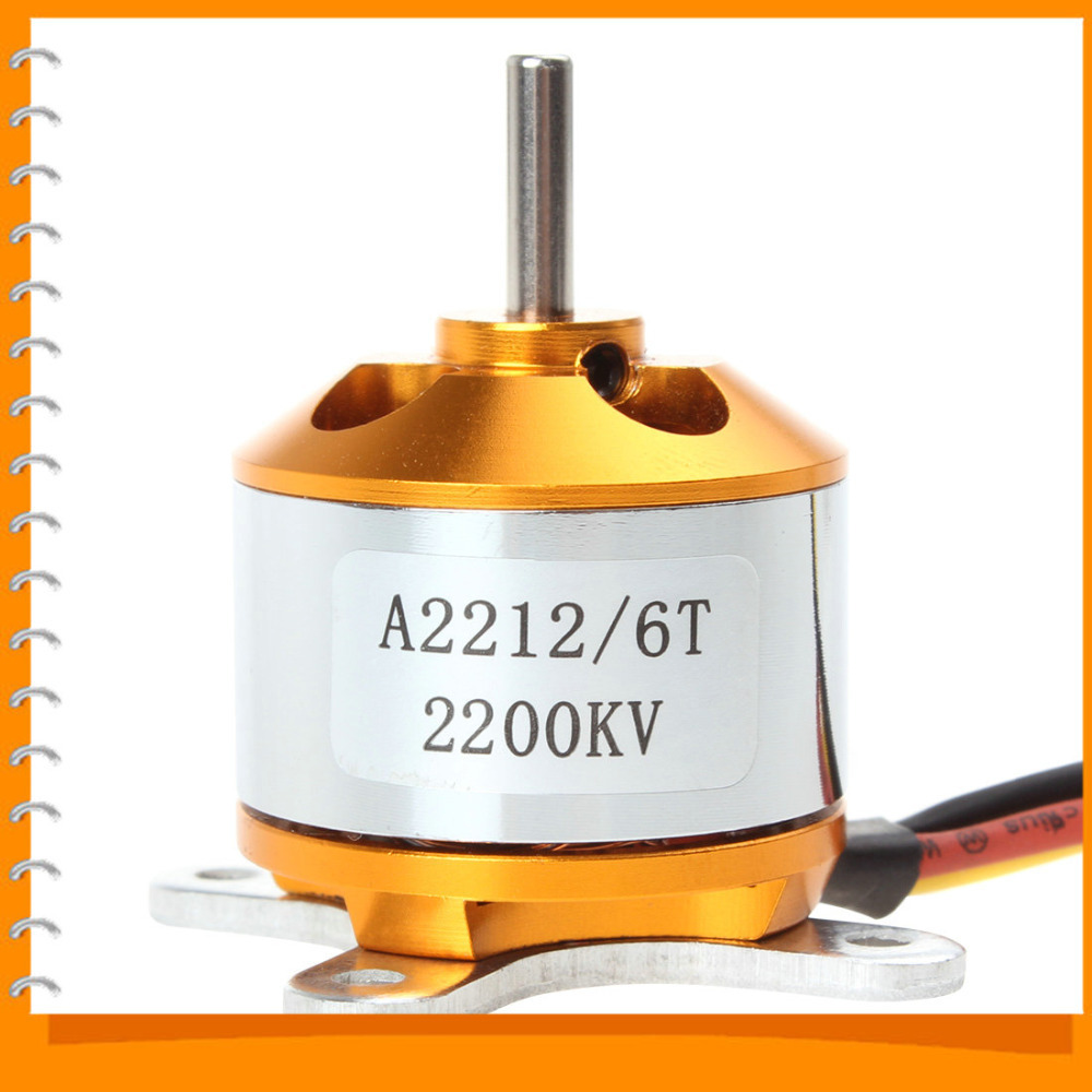 a2212 2200kv brushless outrunner motor for rc toy aircraft quadcopter airplane