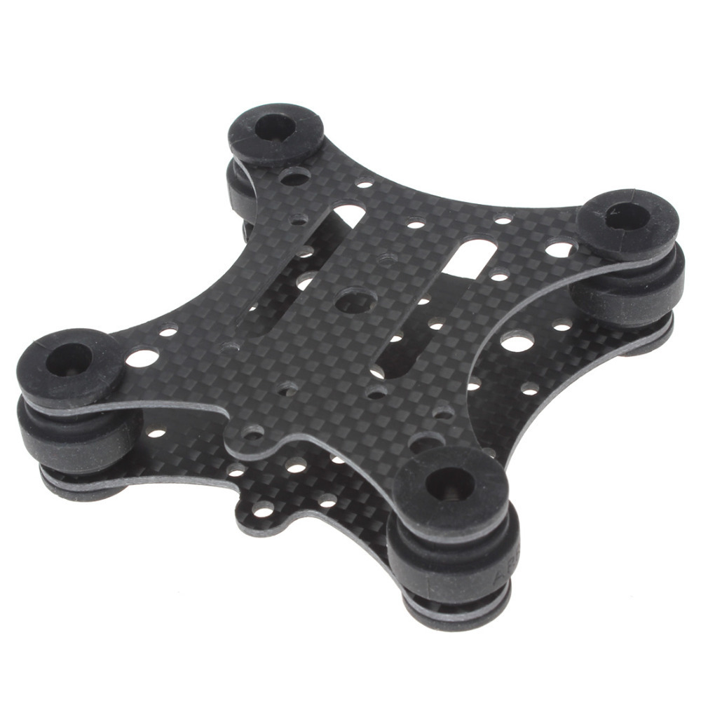 black cnc aluminum gopro gimbal frame compatible with gopro hero 2 / 3 metal brushless camera gimbal frame