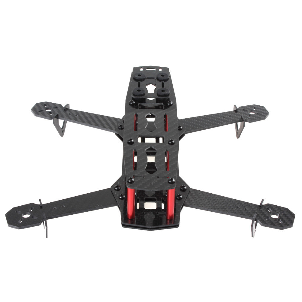 duarable & lightweight 4 axis mini 250 quadcopter frame kit pure carbon fiber mini fpv diy quad frame for 250 / c250