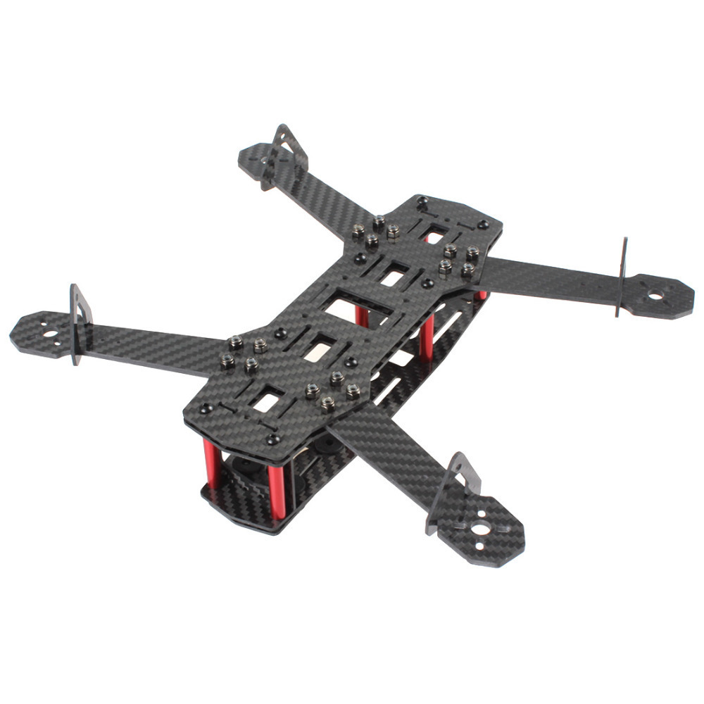 duarable & lightweight 4 axis mini 250 quadcopter frame kit pure carbon fiber mini fpv diy quad frame for 250 / c250