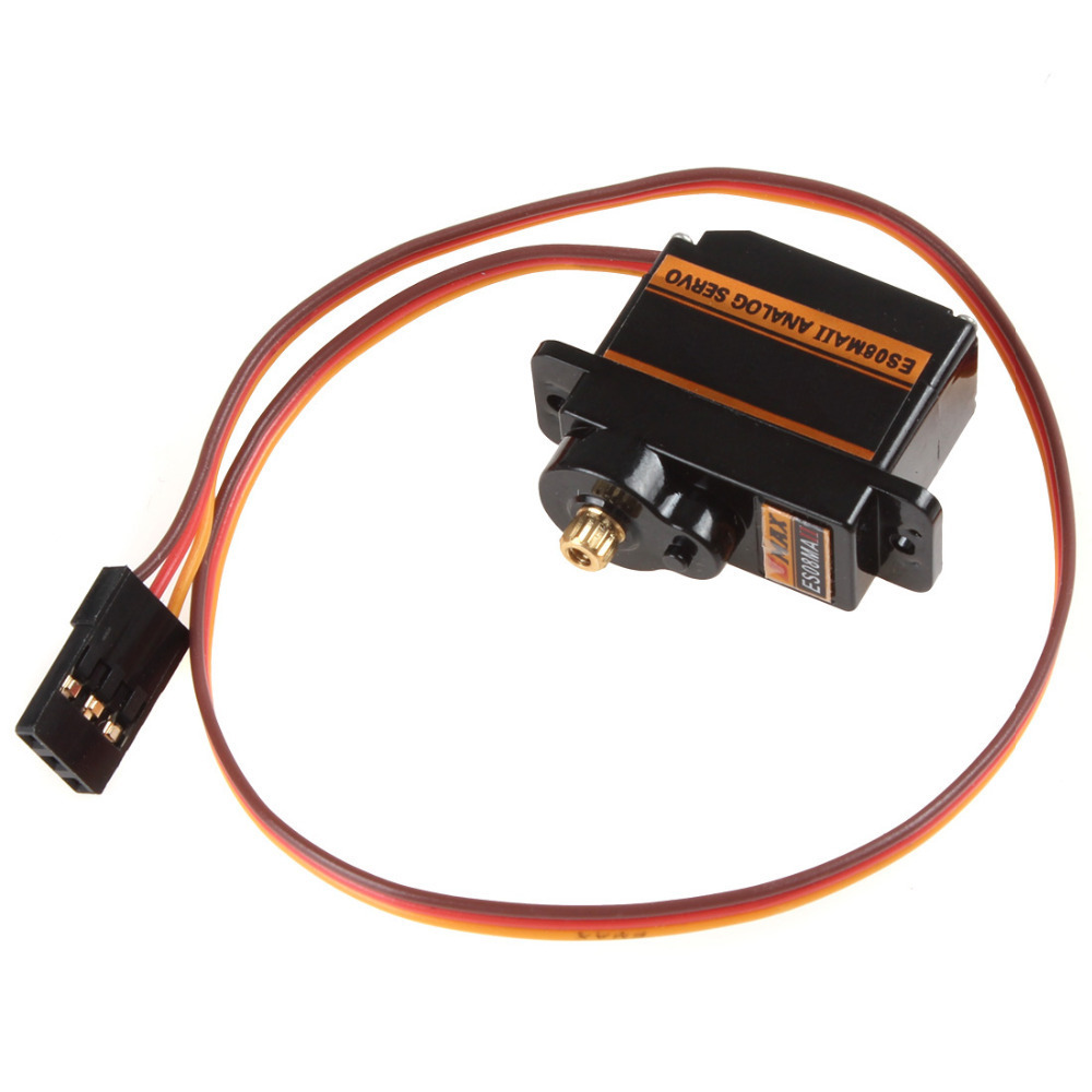 es08ma ii mini size metal gear servo high speed rc analog servo 12g / 1.8kg / 0.12 sec mg90s
