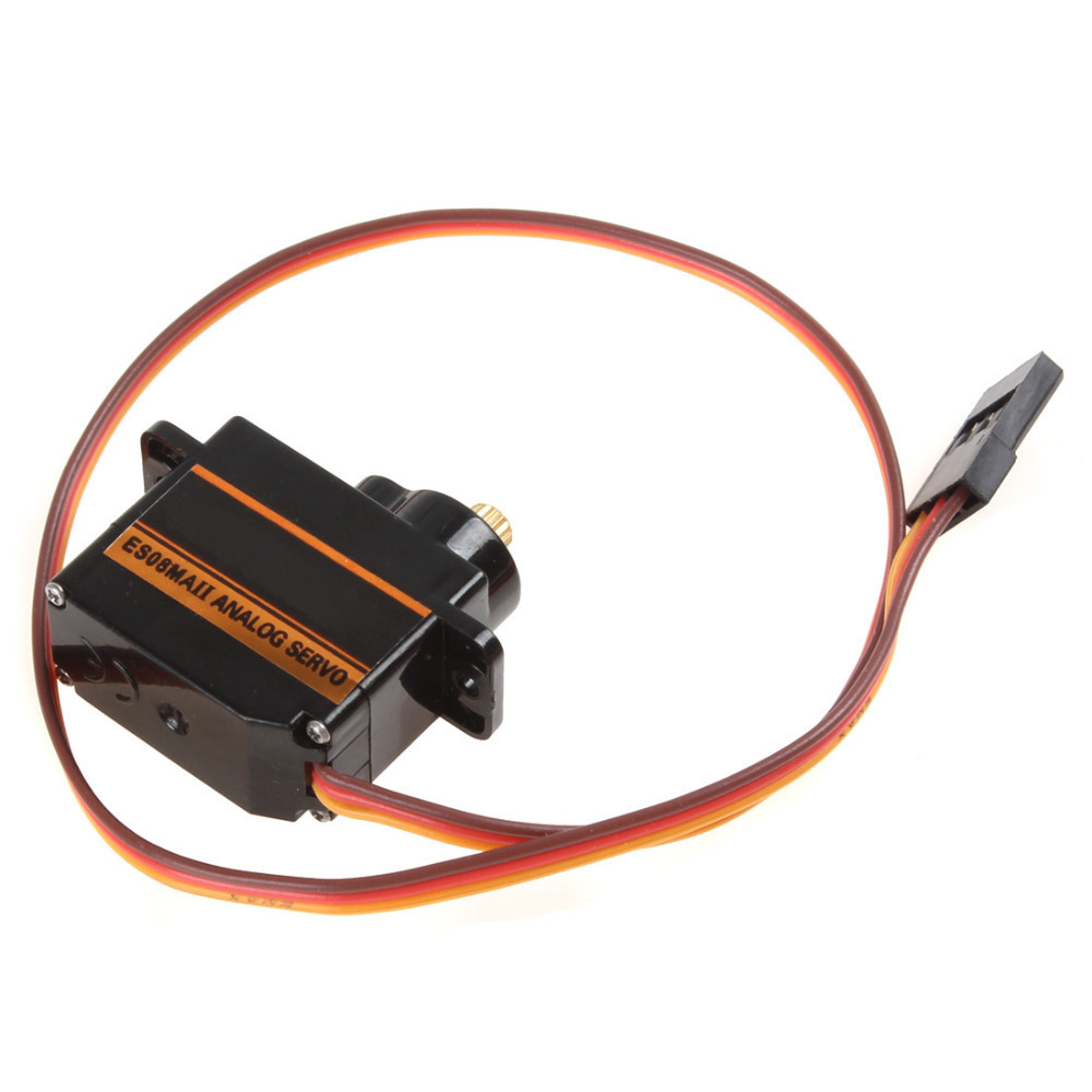 es08ma ii mini size metal gear servo high speed rc analog servo 12g / 1.8kg / 0.12 sec mg90s