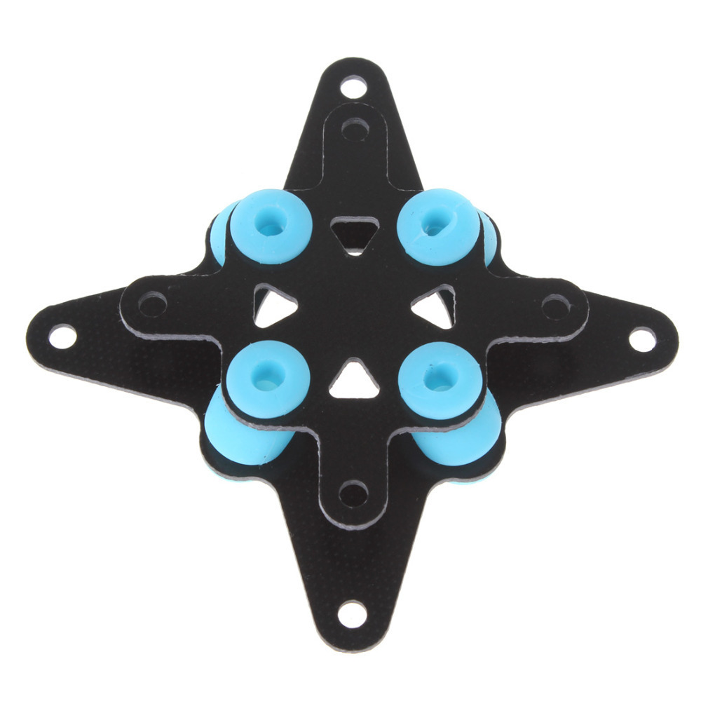 fiberglass anti-vibration plate set shock absorber plate for cc3d flight controller mini apm naze 32