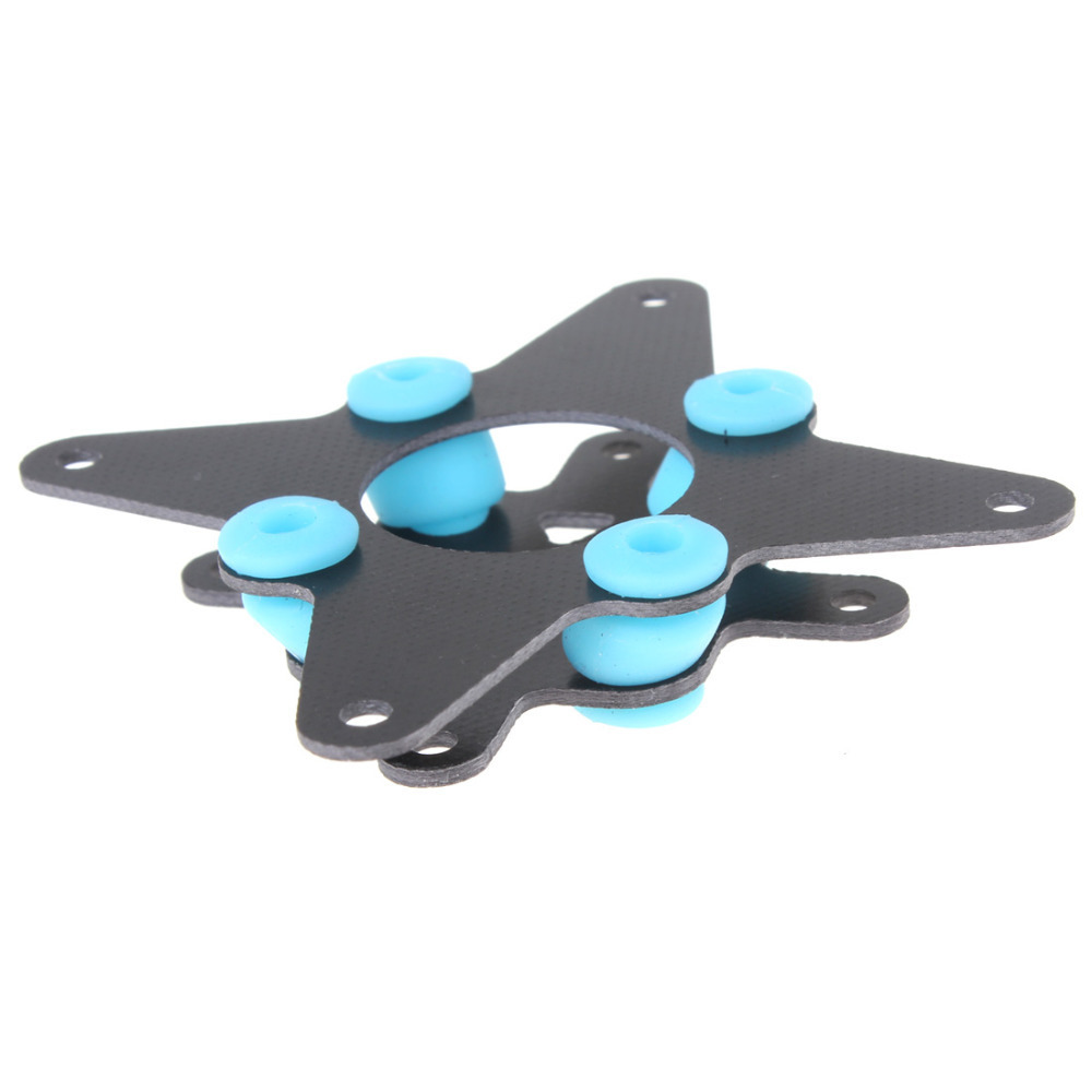fiberglass anti-vibration plate set shock absorber plate for cc3d flight controller mini apm naze 32