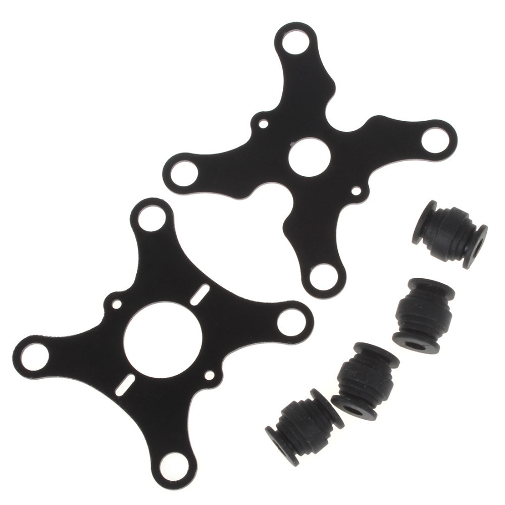 fiberglass mount shock absorber plate + ptz set for dji phantom rc helicopter parts